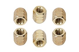 LATIN PERCUSSION - LP952B SUPER NUTS GOLD TONE (SET OF 6)